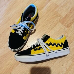 🚩Vans x Peanuts Charlie Brown Good Grief Old Low Skool SK8 Men 6 / Women 7.5